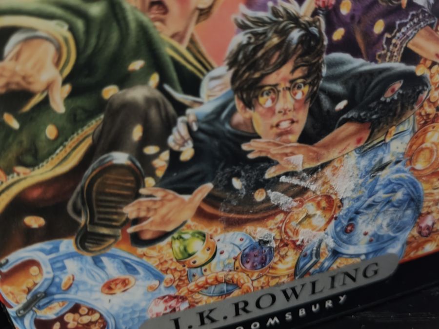 Harry Potter and the deathly hallows британское издание