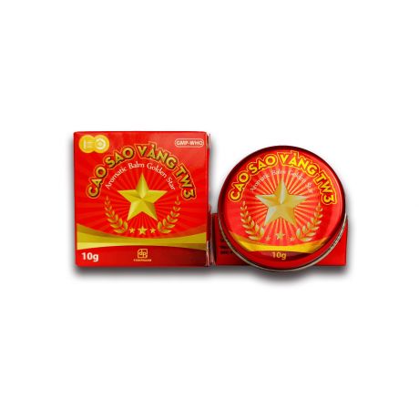 Вьетнамская звездочка бальзам, мазь согревающая, 2 штуки х 10 г, Вьетнам