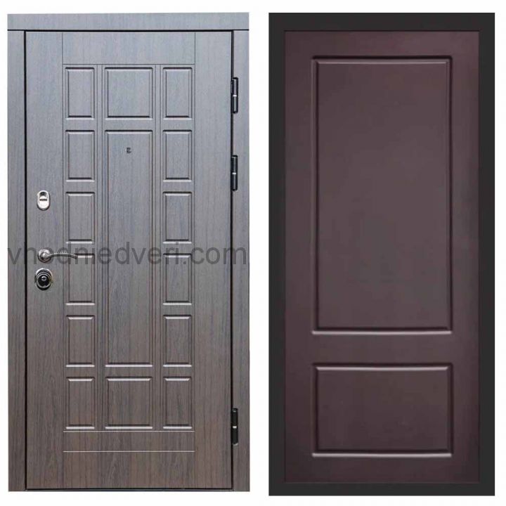 Входная дверь Termo-door Виргиния Венге - Марсель Шоколад