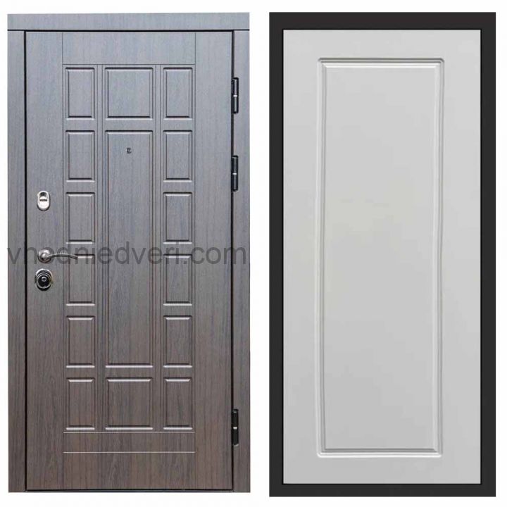 Входная дверь Termo-door Виргиния Венге - Гранд Слоновая кость