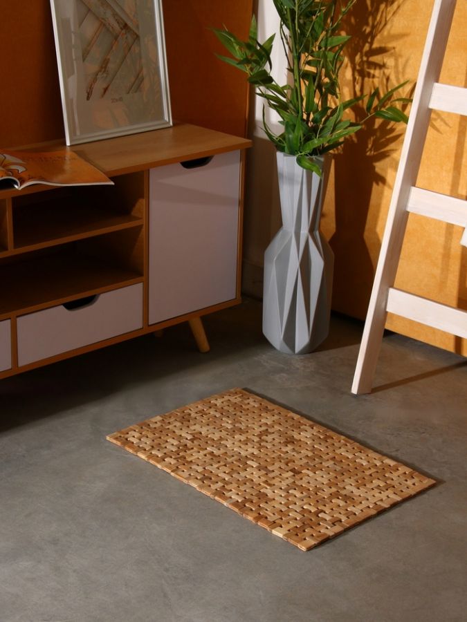 Коврик из тикового дерева, 60х40х0,7 см
