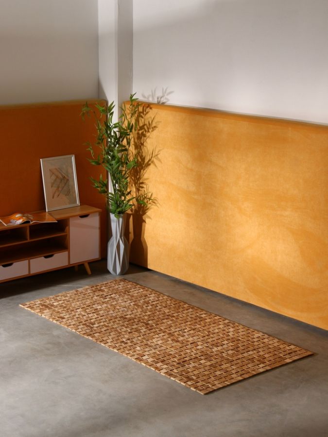Коврик из тикового дерева, 200х100х0,7 см