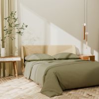 Постельное бельё LoveLife 2сп Ripe olive 175х215см, 200х225см, 50х70см-2шт, 100%хлопок, сатин, 125г/м