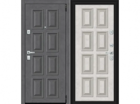 Входная Дверь el’PORTA (Portika) Porta M-3P К18/K18 Silk Road/Rocky Road 2 Замка с Ночной Задвижкой 880х2050мм Правое Открывание / Портика 033-0845.