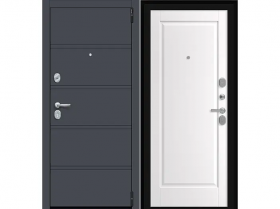 Входная Дверь el’PORTA (Portika) Porta R-3 Graphite Pro 980х2050мм Левое Открывание / Эльпорта Портик 0319-1532.