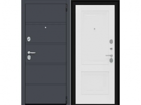 Входная Дверь el’PORTA (Portika) Porta R-3 Graphite Pro 980х2050мм Правое Открывание / Эльпорта Портик 0329-1076.