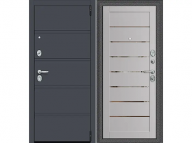 Входная Дверь el’PORTA (Portika) Porta R-3 Graphite Pro 980х2050мм Правое Открывание / Эльпорта Портик 0329-1657.