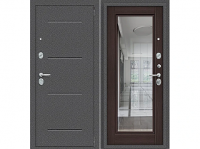 Входная Дверь el’PORTA (Portika) Porta R-3 Антик Серебро 880х2050мм Правое Открывание / Эльпорта Портик 0228-0054.