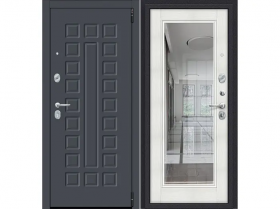 Входная Дверь el’PORTA (Portika) Porta R-3 Серебро 980х2050мм Правое Открывание / Эльпорта Портик 0329-0124.
