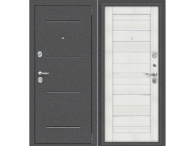 Входная Дверь el’PORTA (Portika) Porta S-2P Серебро 880х2050мм Правое Открывание / Эльпорта Портик 4228-1379.