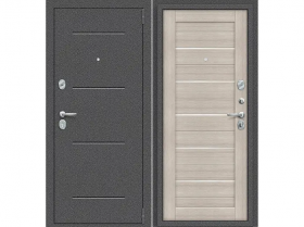 Входная Дверь el’PORTA (Portika) Porta S-2P Серебро 980х2050мм Правое Открывание / Эльпорта Портик 4229-1397.