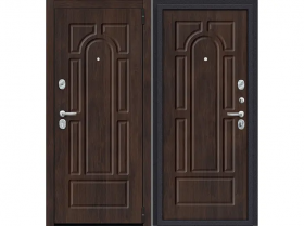 Входная Дверь el’PORTA (Portika) Porta S-3P 55.55 Almon 28/Almon 28 2 Замка с Ночной Задвижкой 980х2050мм Левое Открывание / Портика 4319-1424.