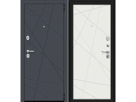 Входная Дверь el’PORTA (Portika) Porta S-3P Almon 28 980х2050мм Левое Открывание / Эльпорта Портик 4319-1512.