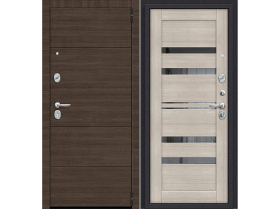 Входная Дверь el’PORTA (Portika) Porta S-3P Brownie 880х2050мм Левое Открывание / Эльпорта Портик 4318-1498.