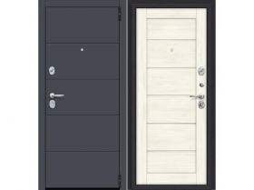 Входная Дверь el’PORTA (Portika) Porta S-3P Graphite Pro 880х2050мм Правое Открывание / Эльпорта Портик 4328-1507.