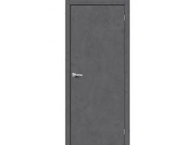 Межкомнатная Дверь Каркасно-Щитовая el’PORTA (Portika) Браво-0 Slate Art 900х2000мм (Полотно+Коробка+5 Наличников) / Портика 153-0303.