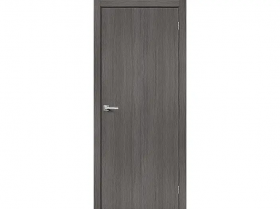 Межкомнатная Дверь Каркасно-Щитовая el’PORTA (Portika) Браво-0 Grey Melinga 900х2000мм (Полотно+Коробка+5 Наличников) / Портика 153-1197.