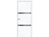 Межкомнатная Дверь Каркасно-Щитовая el’PORTA (Portika) Браво-2.55 Белый 800х2000мм (Полотно+Коробка+5 Наличников) / Эльпорта Портик 153-1053.