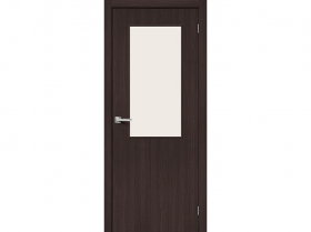 Межкомнатная Дверь Каркасно-Щитовая el’PORTA (Portika) Браво-7 Коричневый 600х2000мм (Полотно+Коробка+5 Наличников) / Эльпорта Портика 153-1605.