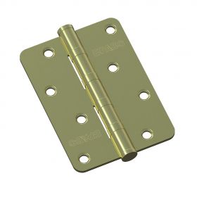 Петля для Межкомнатной Двери Bravo RS-7-4BB 100*70*2,5 SG Матовый Золото, Сталь / Браво.