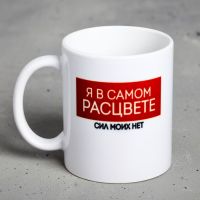 Кружка керамическая «Я в самом расцвете…», 320 мл
