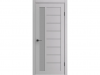 Межкомнатная Дверь Царговая el’PORTA (Portika) Порта-27 Полипропилен Ibis Wood Остекленная Grey Fog 900х2000мм (Полотно+Коробка+5 Наличников) / Портика 58090-2515.