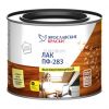 Лак для Дерева и Металла ПФ-283 Ярославские Краски 1.7кг Алкидный, Высокоглянцевый, Бесцветный для Внутренних Работ.