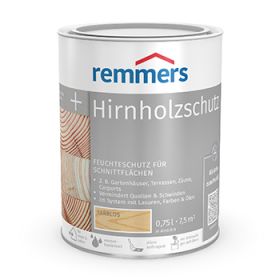 Пропитка для Защиты Торцов Remmers Hirnholzschutz 0.75л для Внутренних и Наружных Работ.
