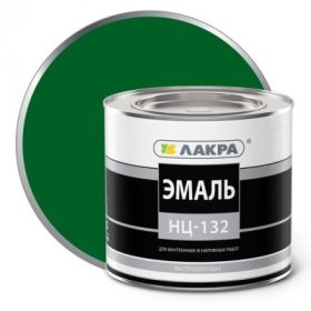 Эмаль Быстросохнущая НЦ-132 1.7кг Зелёная Лакра.
