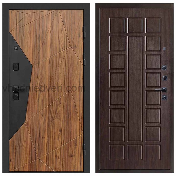 Входная дверь Termo-door Авангард Дуб каньон - Престиж Венге