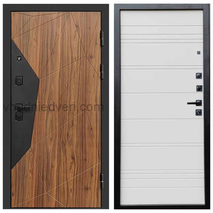 Входная дверь Termo-door Авангард Дуб каньон - White Line