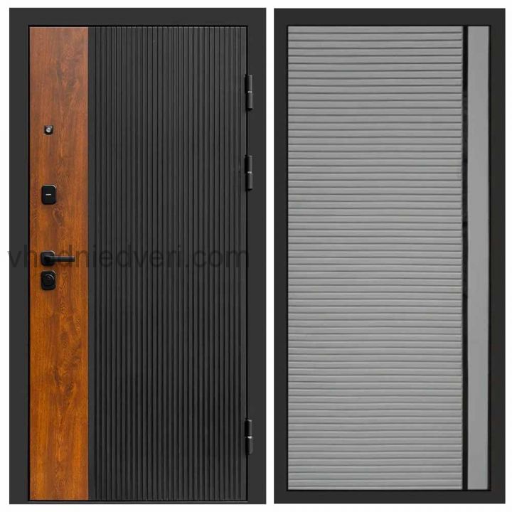 Входная дверь Termo-door Престиж - Porte Грей софт