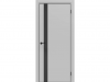 Межкомнатная Дверь Каркасно-Щитовая el’PORTA (Portika) Порта-51 4AB Полипропилен Nardo Grey Декор Black Star 600х2000мм (Полотно+Коробка+5 Наличников) / Портика 58160-4218.