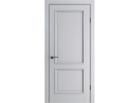 Межкомнатная Дверь Царговая el’PORTA (Portika) Классико-12 Полипропилен Nardo Grey 700х2000мм (Полотно+Коробка+5 Наличников) / Портика 58170-2005.