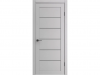 Межкомнатная Дверь Царговая el’PORTA (Portika) Порта-220 Полипропилен Ibis Wood Остекленная Grey Fog 700х2000мм (Полотно+Коробка+5 Наличников) / Портика 58070-2425.