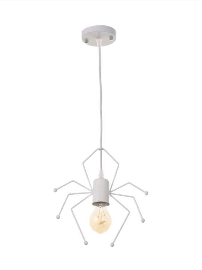 Светильник потолочный BayerLux Spider, 1?40 Вт, Е27, белый, 20?20?8 см