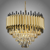 Люстра Дизайнерская Wertmark Cartuccia WE138.12.403 Золото, Металл / Вертмарк.