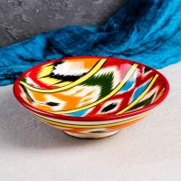 Супница Риштанская Керамика «Атлас», 1,1 л, d=23 см, керамика, разноцветная