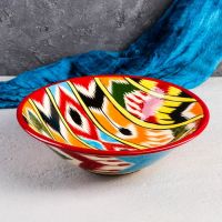 Супница Риштанская Керамика «Атлас», 2 л, d=28 см, керамика, разноцветная