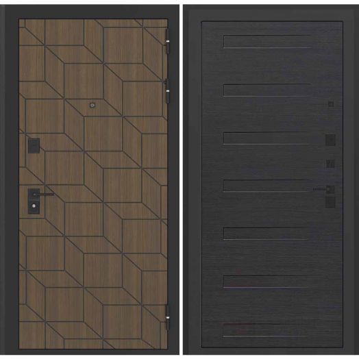 Входная дверь Бункер BN 03 - 14 Эковенге поперечный