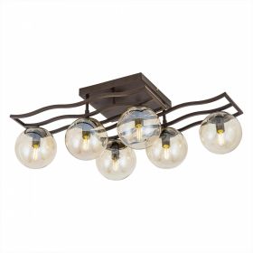 Люстра Потолочная Citilux Бриз CL106265 Венге / Ситилюкс