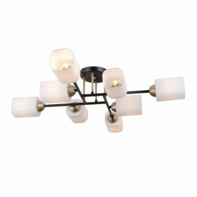 Люстра Потолочная Citilux Генри CL130285 Чёрная / Ситилюкс