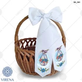БК_061 VIRENA бант на корзину схема для вышивки бисером купить в магазине Золотая Игла