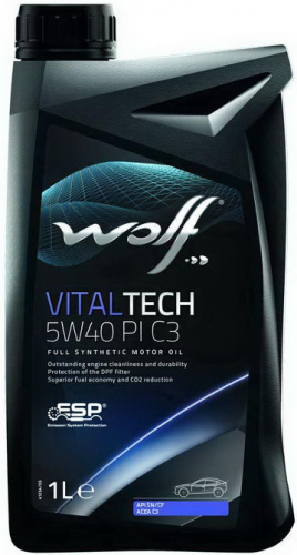Wolf  Vitaltech PI C3 5W-40, 1л