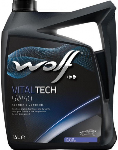 Wolf Vitaltech 5W-40, 4л