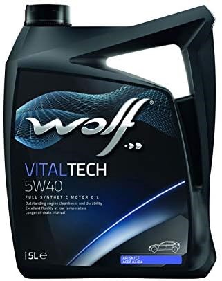 Wolf Vitaltech 5W-40, 5л