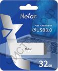 флэш-карта USB 3.0 Netac 32GB U185 белый с LED индикатором