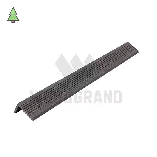 Уголок Антрацит 30*50*4000 мм из МПК WoodGrand