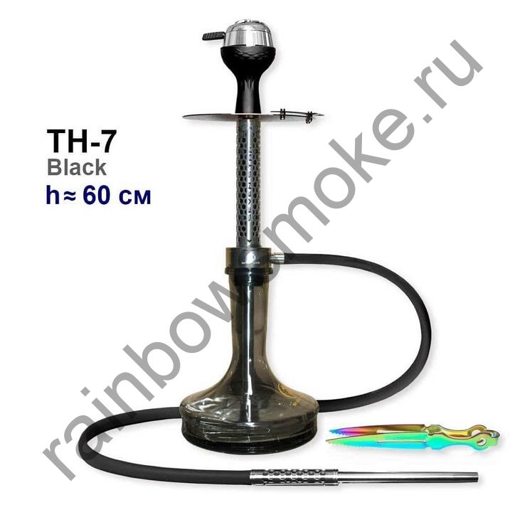Кальян 7 Star TH-7 Black 60 см
