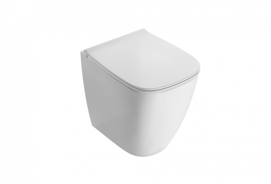 Изображение Приставной унитаз Globo Genesis GN002BI